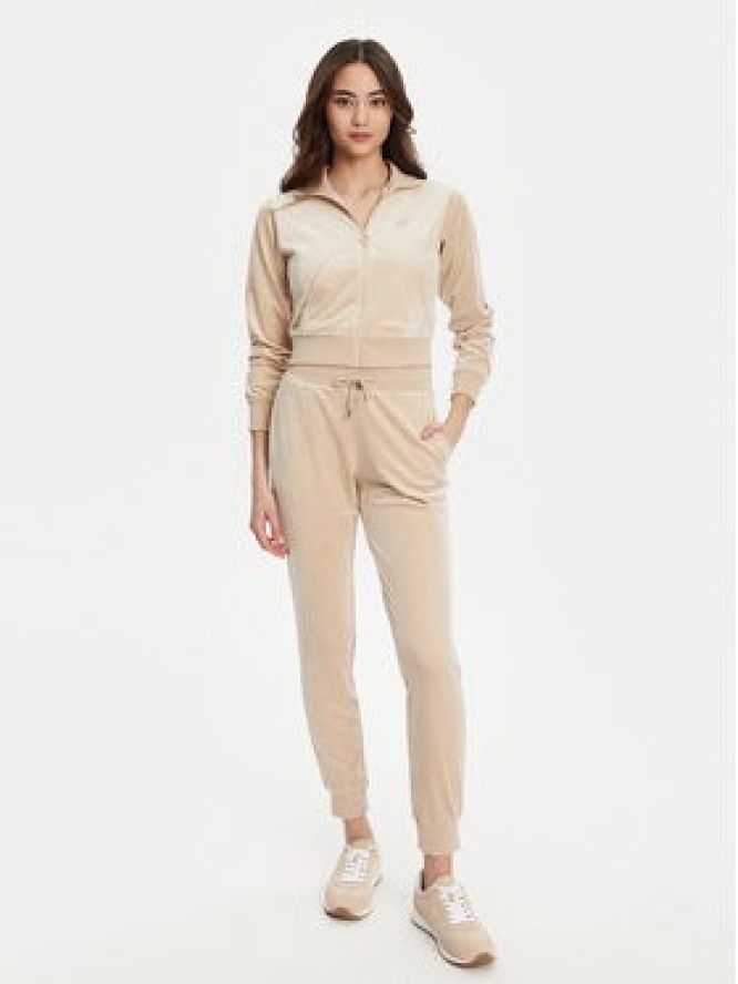 Guess Bluza V3BQ22 K0232 Beżowy Regular Fit