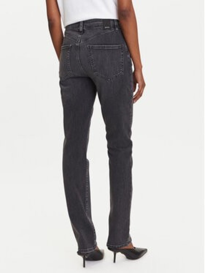 BOSS Jeansy State 50545012 Szary Slim Fit