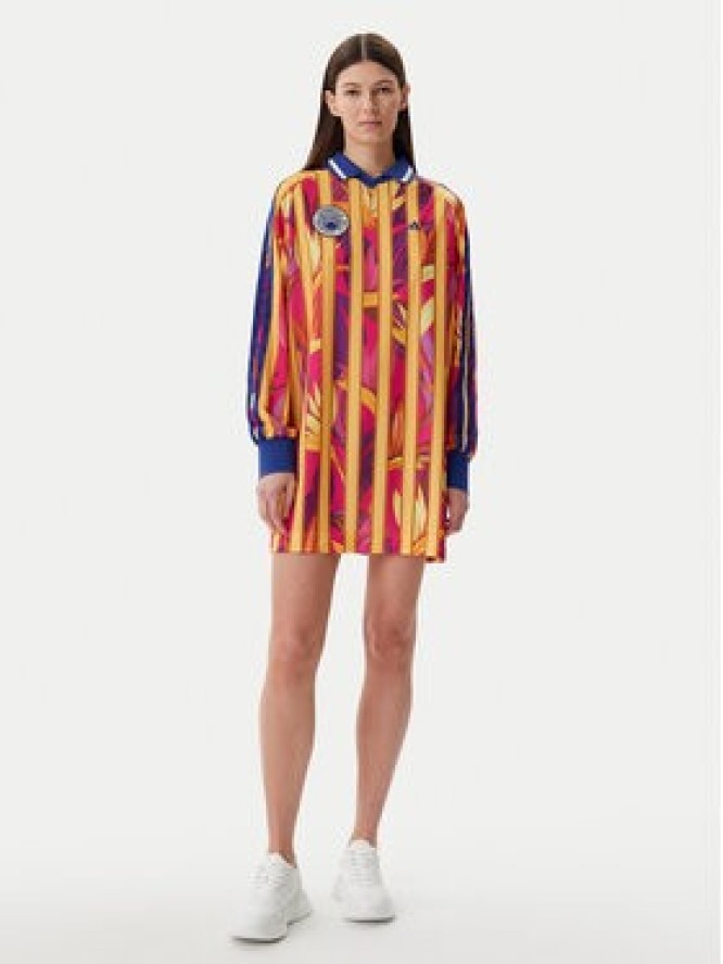 adidas Sukienka codzienna FARM Premium JD6285 Kolorowy Loose Fit