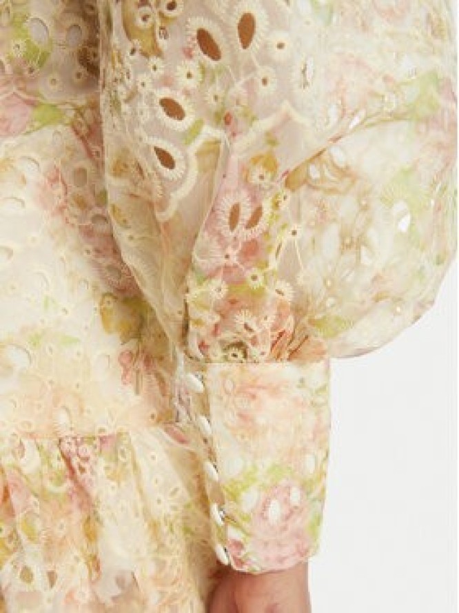 Bardot Sukienka koktajlowa 58421DB3 Beżowy Regular Fit