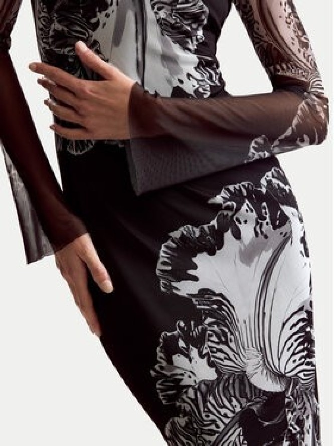 Desigual Sukienka codzienna Reims Lacroix 26SWVK53 Czarny Regular Fit