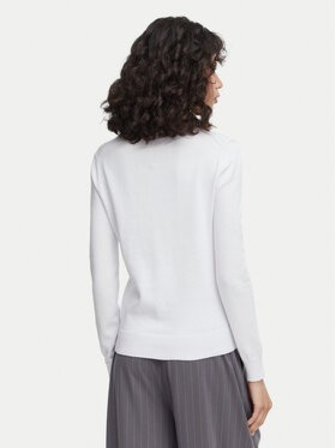 Beverly Hills Polo Club Sweter P-SS26W-M536563 Biały Regular Fit