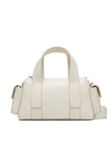 Calvin Klein Torebka Webbing Strap Pocket Bag LV04F3291G Biały