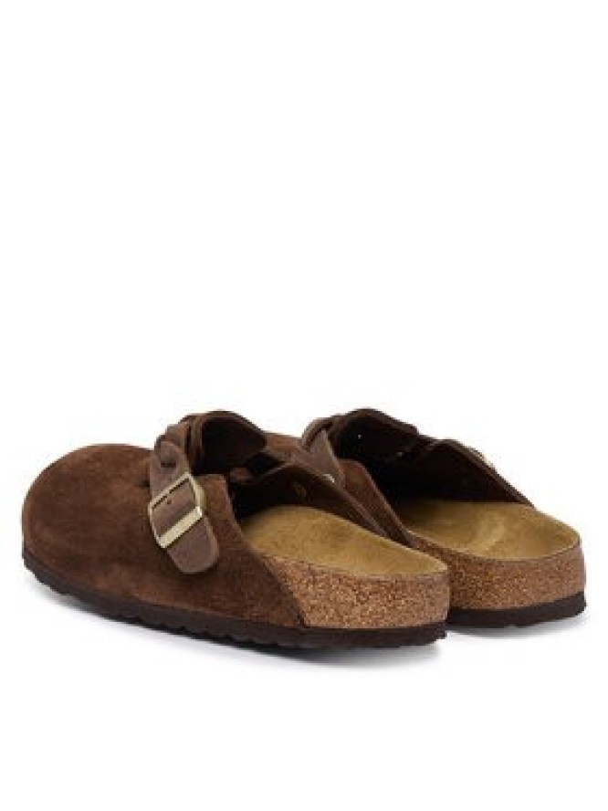 Birkenstock Klapki Boston Braided 1031716 Brązowy