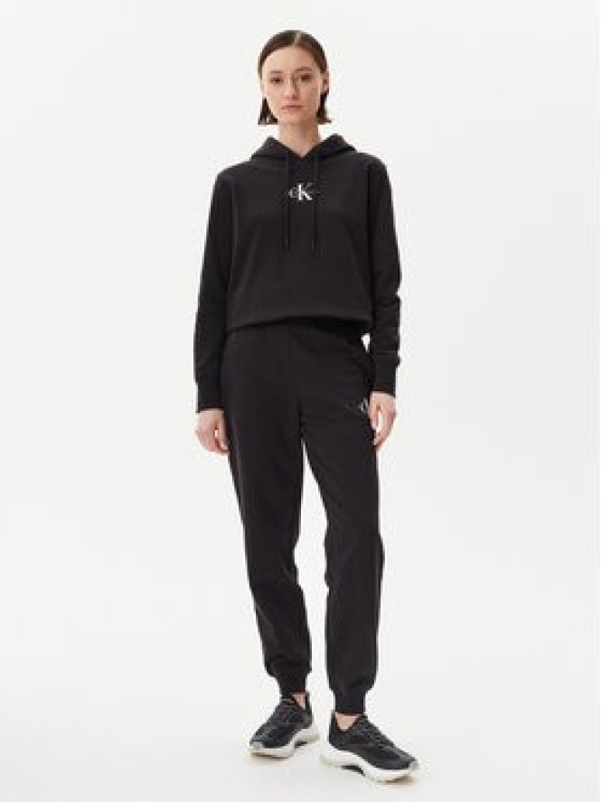 Calvin Klein Jeans Bluza Monologo J20J225358 Czarny Regular Fit