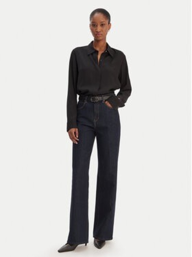 Tommy Hilfiger Koszula WW0WW48180 Czarny Regular Fit