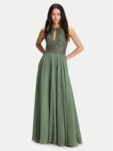 Hey Kyla Sukienka wieczorowa 5AI053HK Zielony Regular Fit