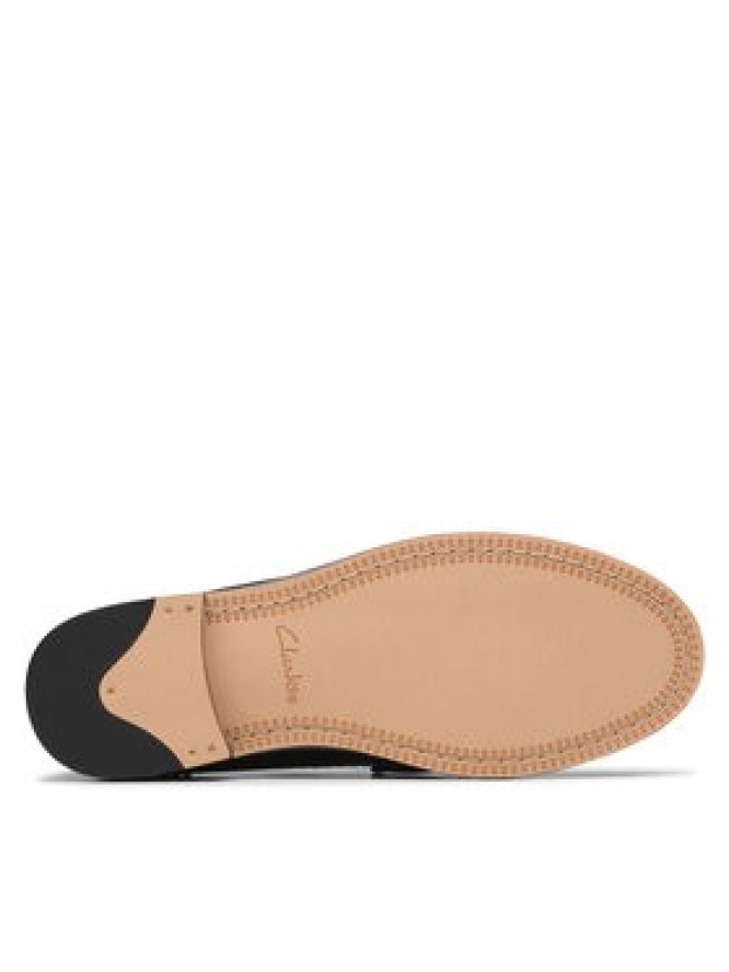 Clarks Mokasyny Straven Edge 26181277 Czarny