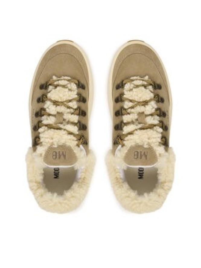 Moon Boot Sneakersy Moon247 City Shearling 80D2490040 Brązowy