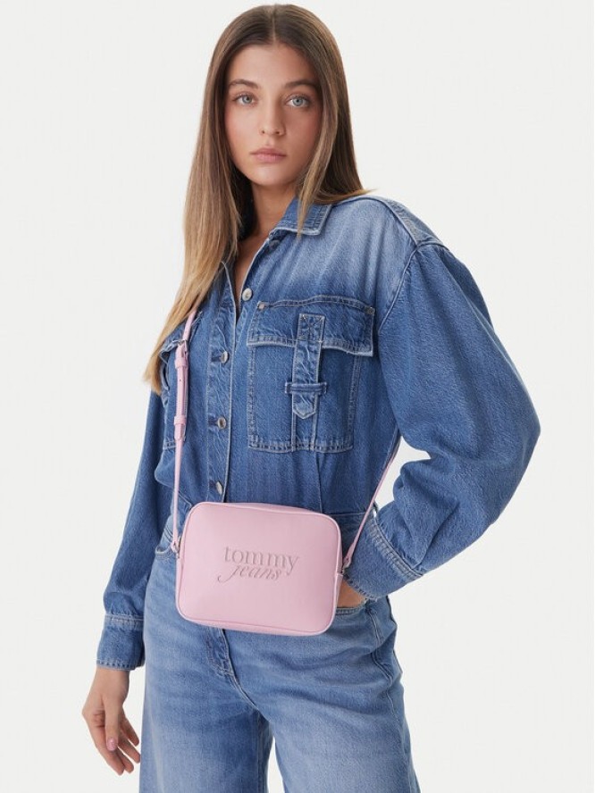 Tommy Jeans Torebka Tjw Must Camera Bag AW0AW18451 Różowy
