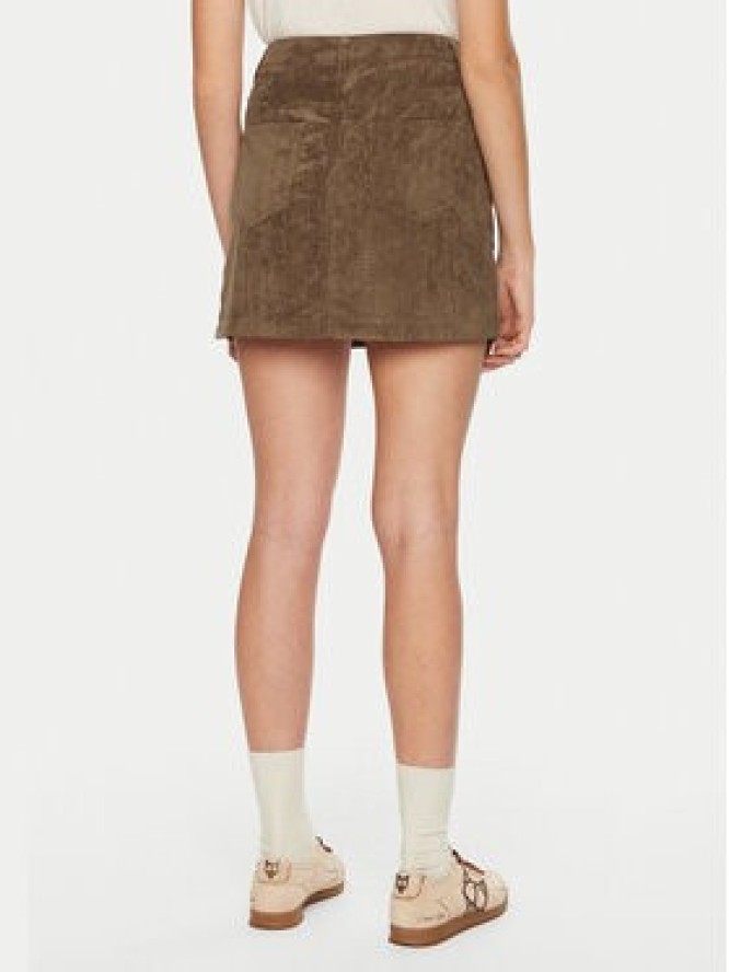 JDY Spódnica trapezowa 15335102 Zielony Regular Fit