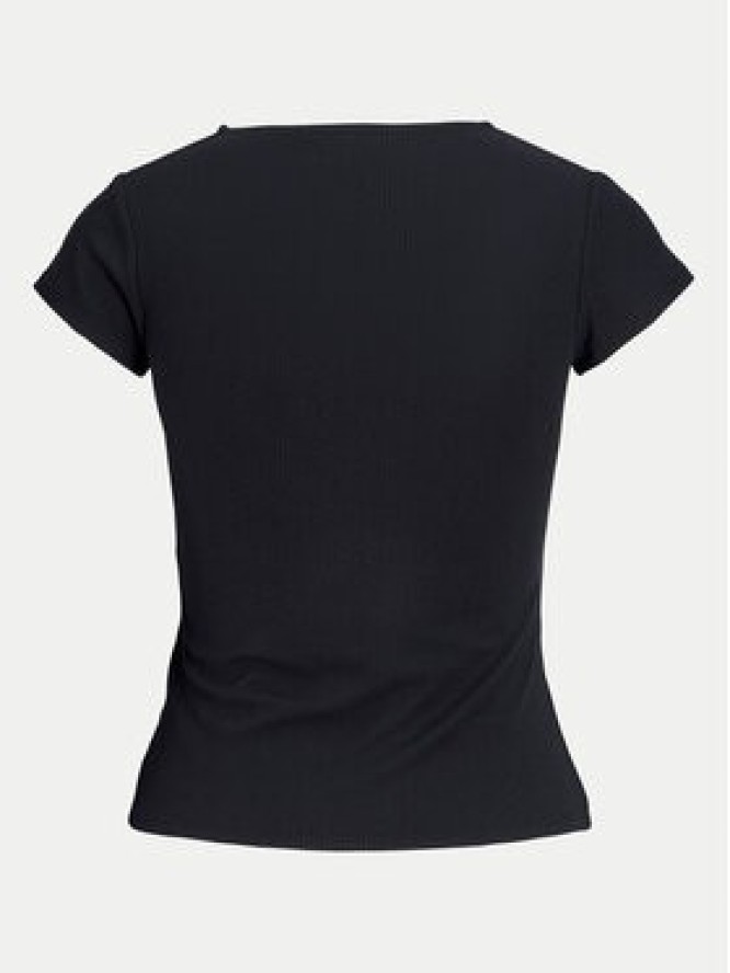 JJXX T-Shirt Hayden 12249361 Czarny Slim Fit