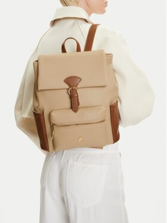 Beverly Hills Polo Club Plecak CEO-BHPC-C-002-08 Beżowy