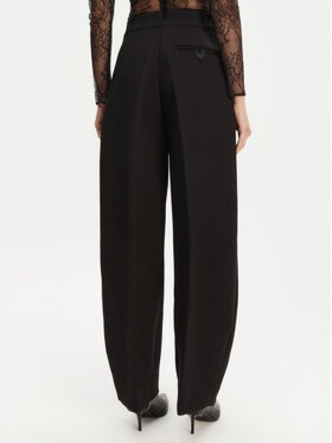 JACQUEMUS Spodnie materiałowe Le Pantalon Ovalo 24E241PA0791718 990 Czarny Regular Fit