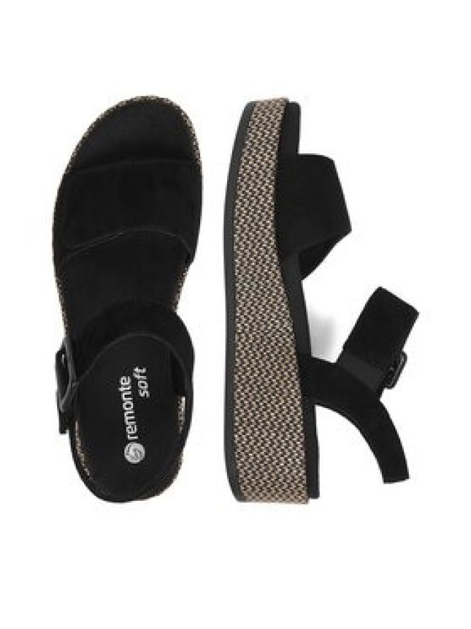 Remonte Sandały CEO-D1N54-01 Czarny