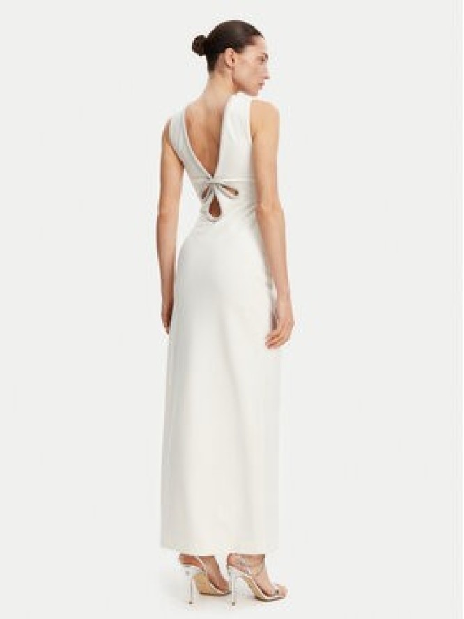 Marciano Guess Sukienka wieczorowa 5RGK45 6869Z Écru Regular Fit