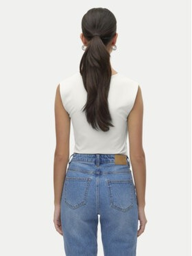 Vero Moda Top Million 10312751 Biały Slim Fit