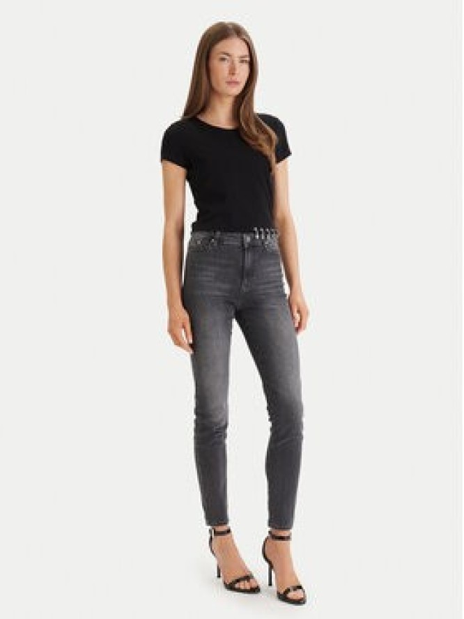 Guess T-Shirt W6GP11 K2933 Czarny Regular Fit