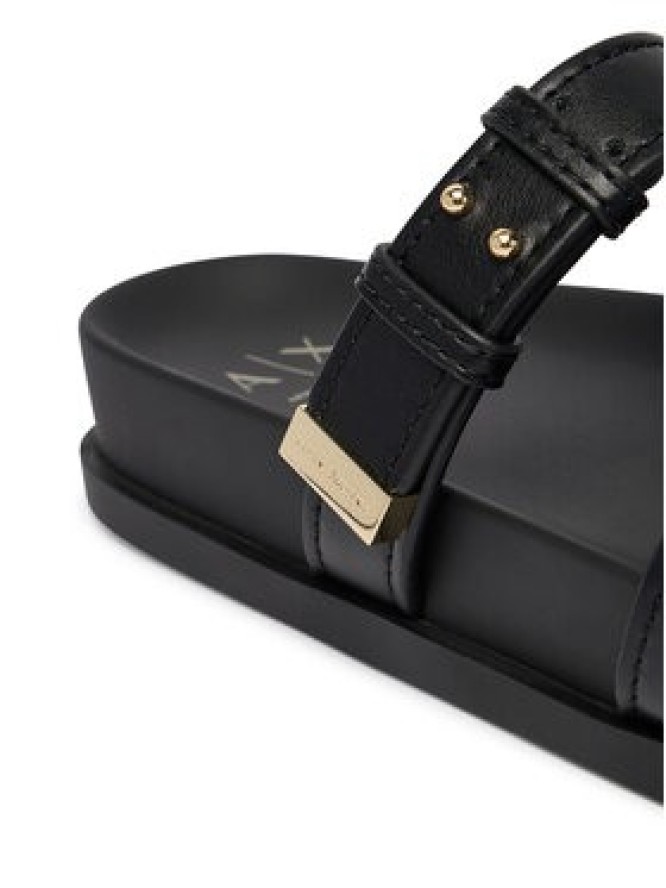 Armani Exchange Klapki XW002575 AF21266 UC001 Czarny
