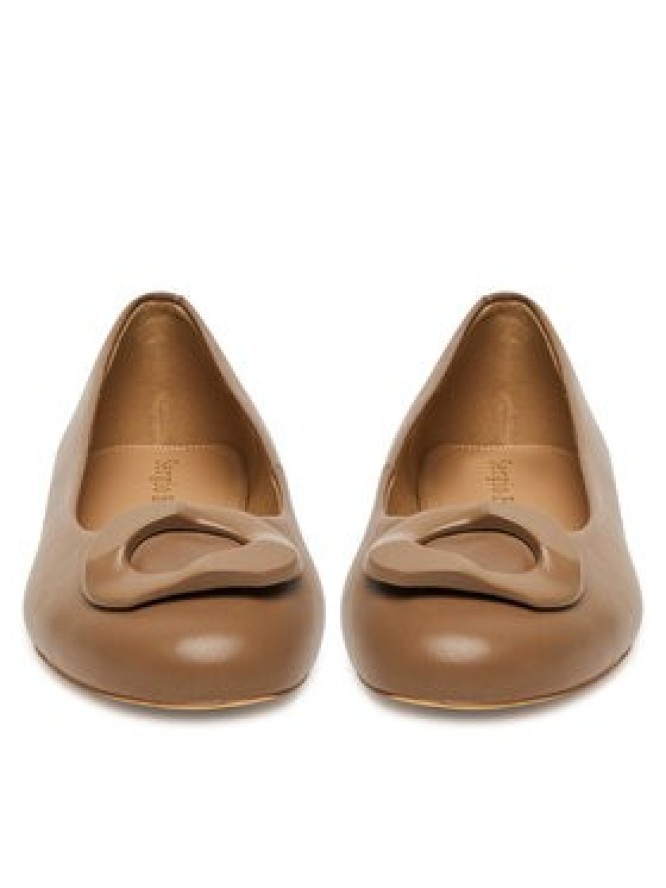 Sergio Bardi Baleriny WYL3692-2Z-SB Beżowy