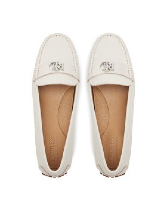 LAUREN RALPH LAUREN Mokasyny Barnsbury 802942768012 Biały