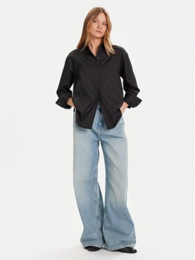 Calvin Klein Jeans Koszula LV044D167G Czarny Relaxed Fit