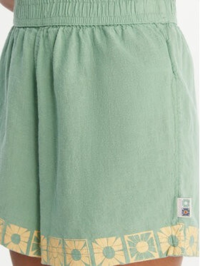 Quiksilver Szorty materiałowe Bahamas EQWNS03090 Zielony Regular Fit