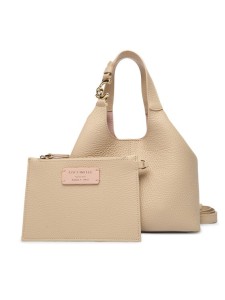 Coccinelle Torebka SHA Coccinelle C-Easy E1 SHA 58 01 01 Beżowy