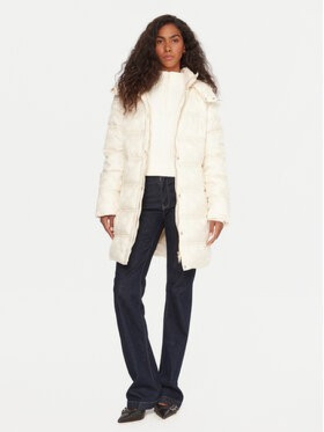 Guess Kurtka zimowa W5BL44 W2912 Beżowy Regular Fit