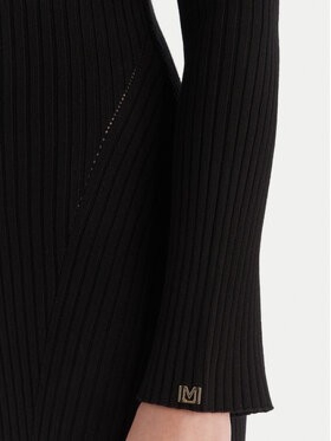 Marciano Guess Sukienka dzianinowa 5BGK55 5891Z Czarny Regular Fit