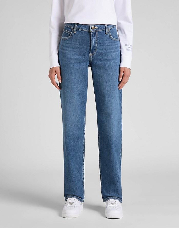 LEE JANE DAMSKIE SPODNIE JEANSOWE JEANSY DŻINSY JANET L34QBEWE 112322849