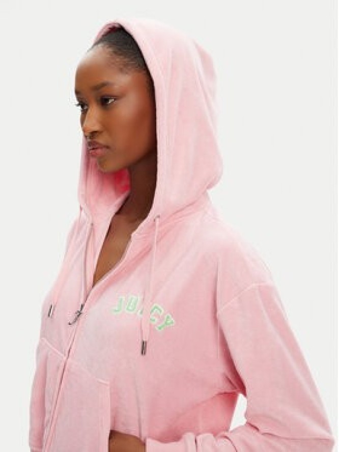 Juicy Couture Bluza Nala JCWAS125321 Różowy Oversize