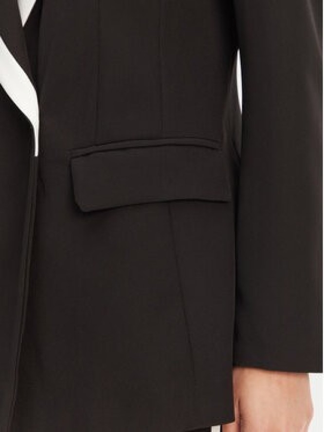 Maryley Marynarka 25EB189/43NB Czarny Regular Fit