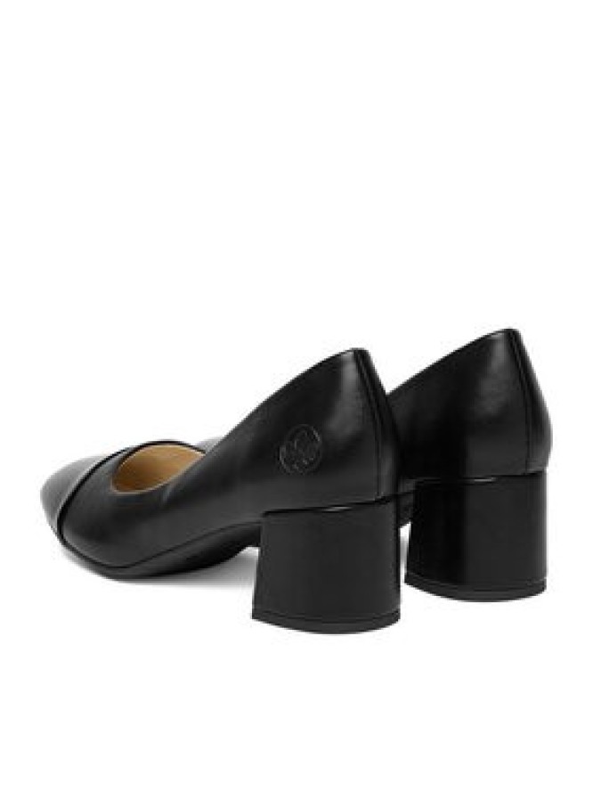 Rieker Czółenka 44760-00 Czarny