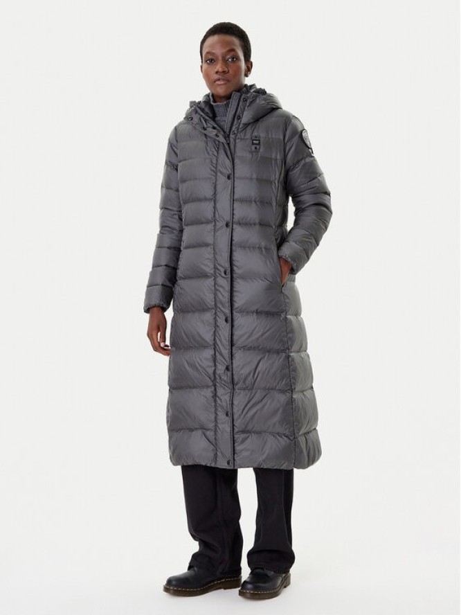 Blauer Kurtka puchowa 25WBLDK03101 Szary Regular Fit