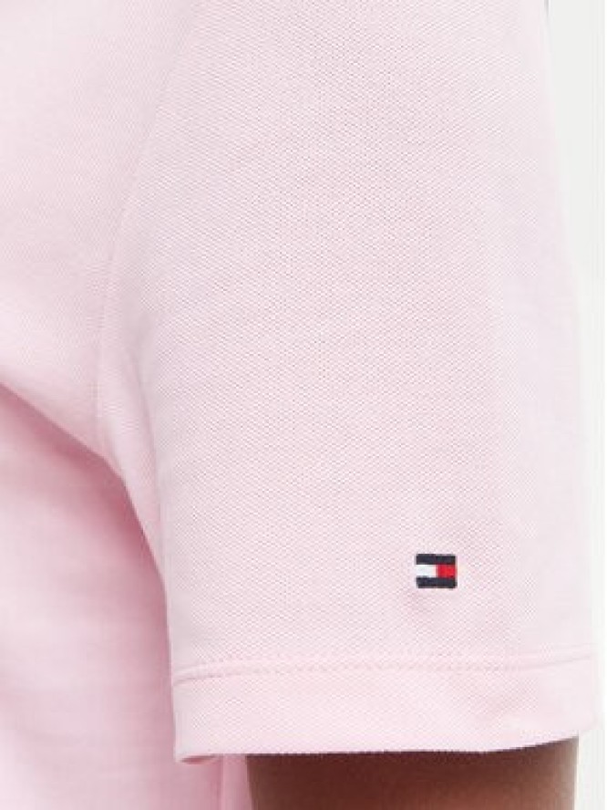 Tommy Hilfiger Sukienka codzienna WW0WW48749 Różowy jasny Regular Fit