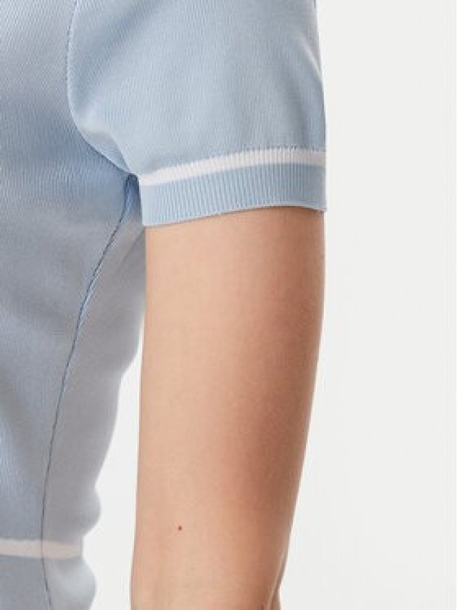 Guess Sukienka dzianinowa V5GK00 Z3D60 Błękitny Regular Fit