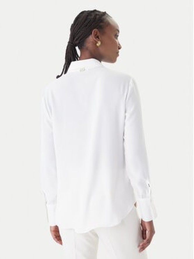 Rinascimento Koszula CFC0127447003 Biały Regular Fit