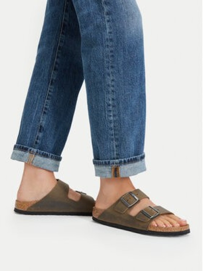 Birkenstock Klapki Arizona Sfb 1019377 Khaki