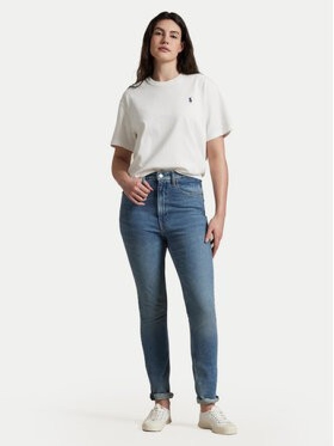 Polo Ralph Lauren T-Shirt 211967104001 Biały Relaxed Fit