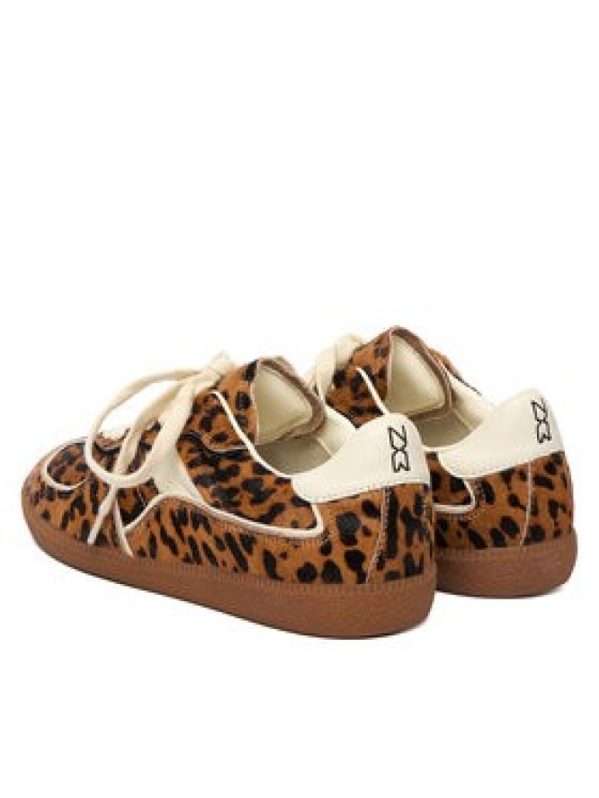 Nokwol Sneakersy August Brązowy