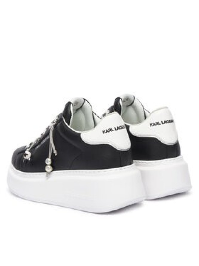 KARL LAGERFELD Sneakersy Anakapri KL63516T Czarny