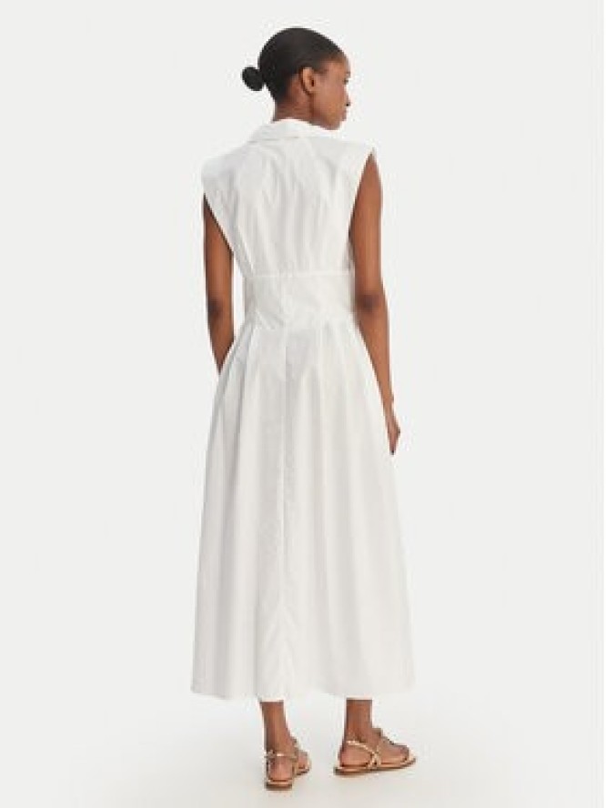 Guess Sukienka codzienna W6GKA0 W2353 Biały Regular Fit