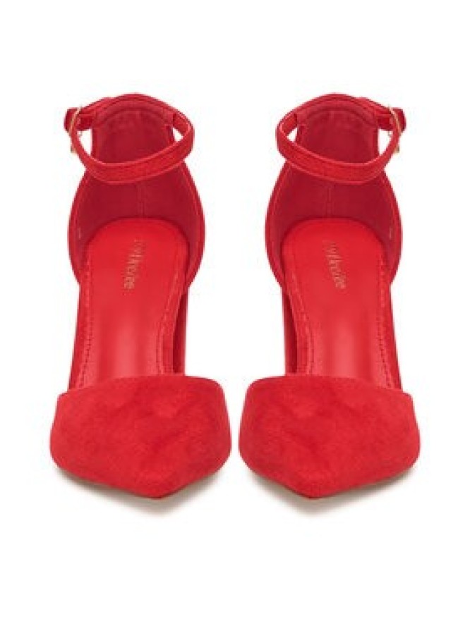 DeeZee Czółenka DF-82616-85-35621 Czerwony