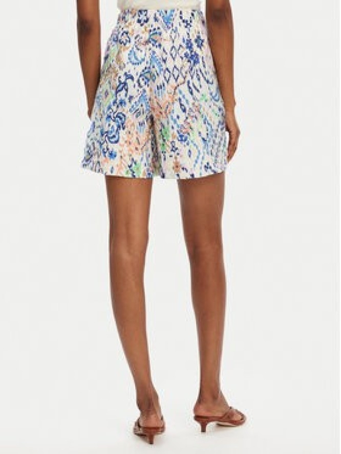 JDY Szorty materiałowe Troya 15347221 Écru Loose Fit