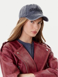 Weekend Max Mara Czapka z daszkiem Bruno 2525576024 Granatowy