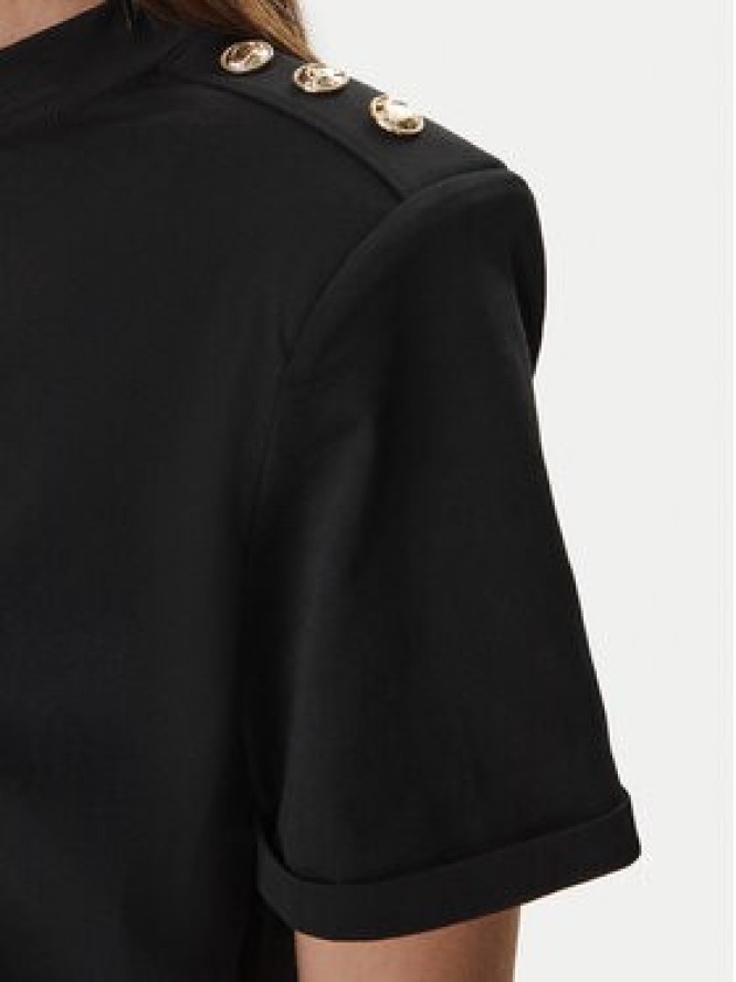 Guess T-Shirt W6GI06 K3018 Czarny Relaxed Fit