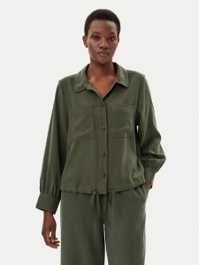 Tom Tailor Koszula 1045274 Zielony Regular Fit