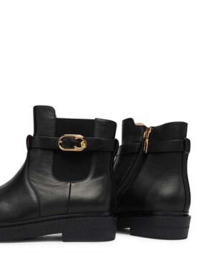 Coccinelle Botki E4 T7A 42 01 01 001 Czarny