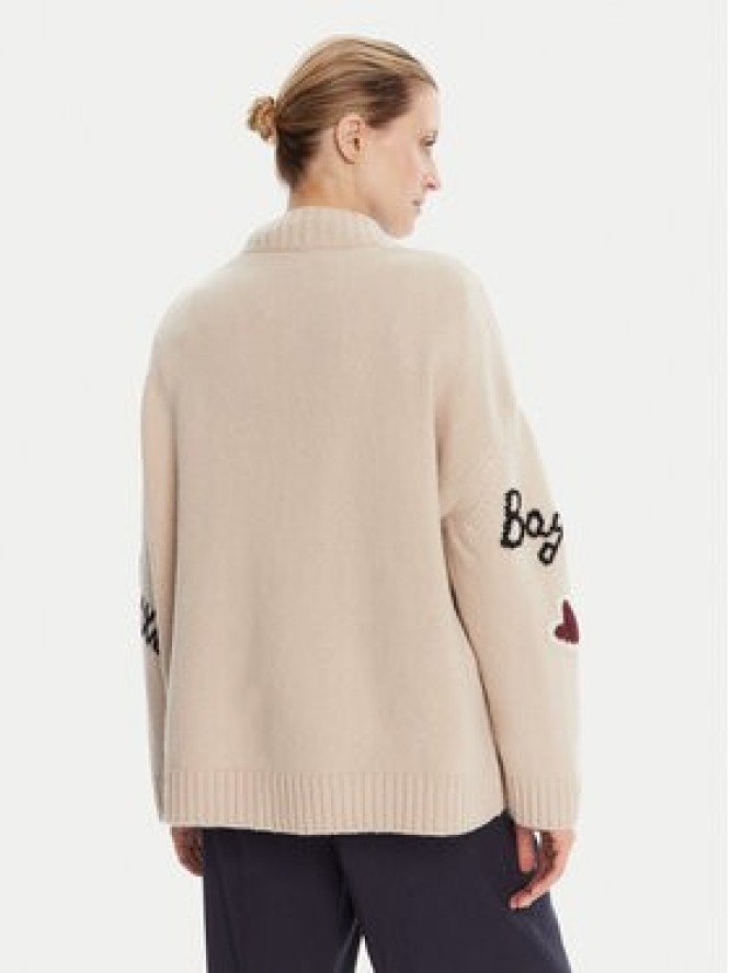 Weekend Max Mara Kardigan Belgio 2525346082 Beżowy Relaxed Fit